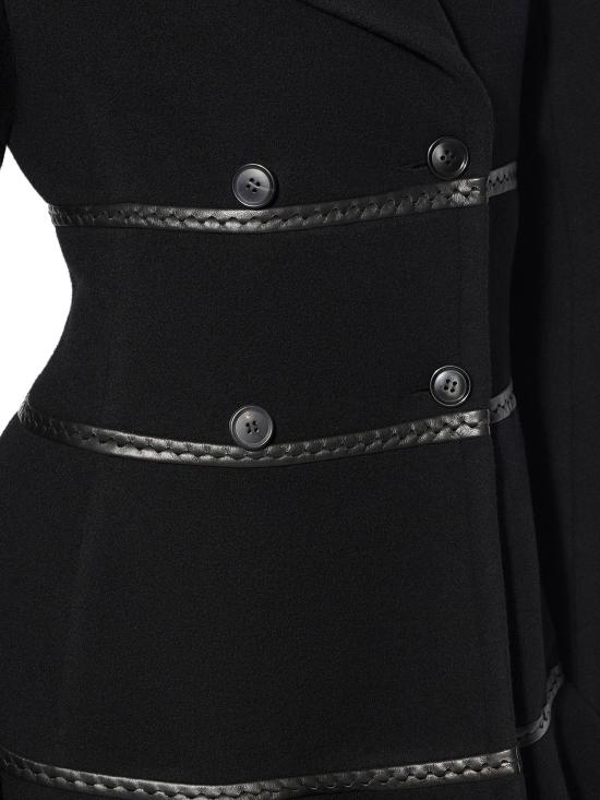 26SS 알라이아 자켓 AA9M1138T473C 995 NOIR ALAIA - ALAIA