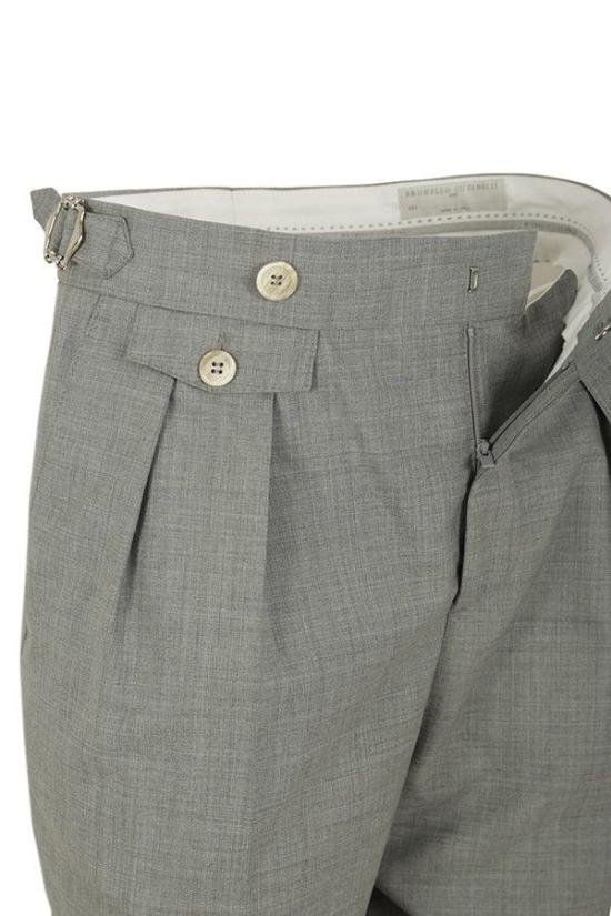 26SS 브루넬로 쿠치넬리 스트레이트 팬츠 M032PM5030 C078 - BRUNELLO CUCINELLI
