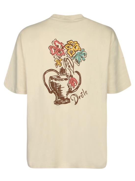 26SS 드롤드무슈 탑 KTS308 CO002 SD Beige - DROLE DE MONSIEUR