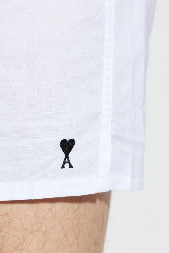 26SS 아미 스트레이트 팬츠 HUN206CO0224 100 WHITE - AMI