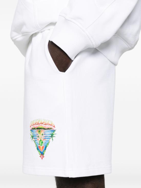 26SS 카사블랑카 스트레이트 팬츠 MSP26JTR00308 WHITE - CASABLANCA