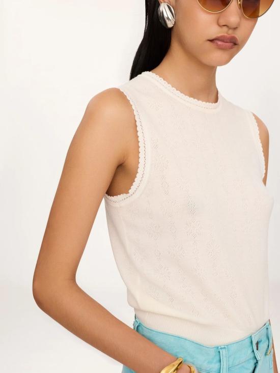 26SS 끌로에 반팔 티셔츠 CH26UMH25680 107 ICONIC MILK - CHLOE