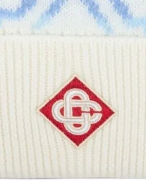 26SS 카사블랑카 모자 ASP26HAT10902 SPACE DYE MONOGRAM - CASABLANCA