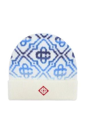 26SS 카사블랑카 모자 ASP26HAT10902 SPACE DYE MONOGRAM - CASABLANCA