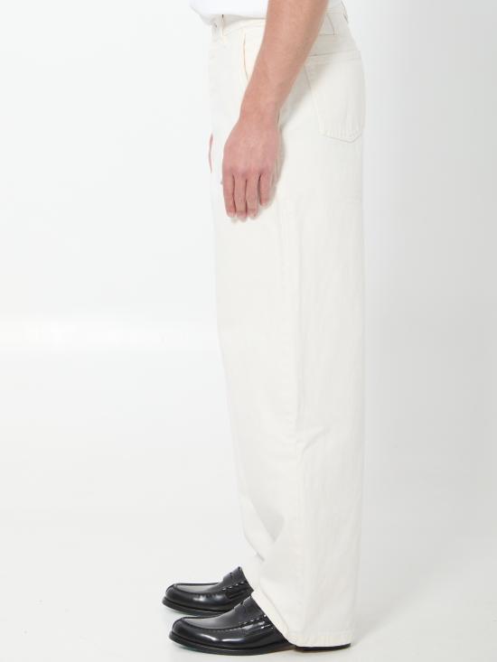 26SS 아미 스트레이트 팬츠 HTR871DE0126 136 BLANCCREME - AMI