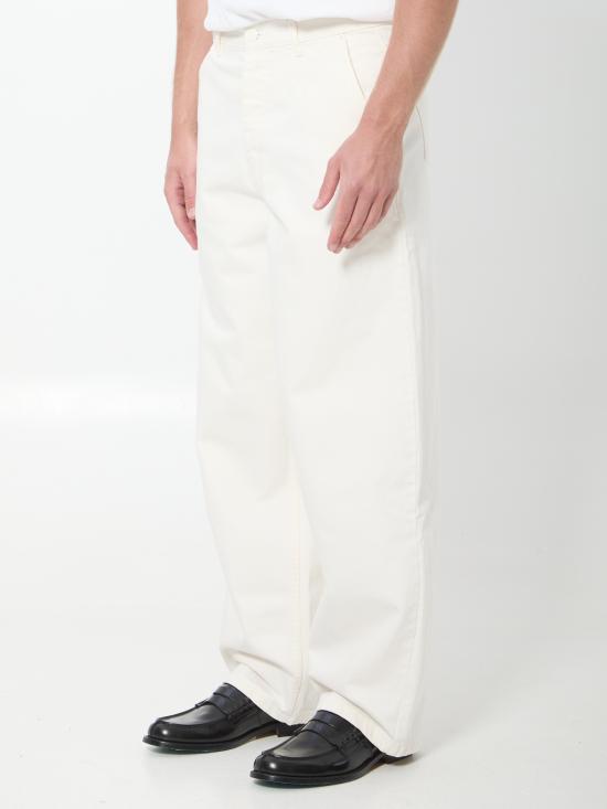 26SS 아미 스트레이트 팬츠 HTR871DE0126 136 BLANCCREME - AMI