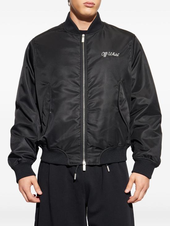 26SS 오프화이트 자켓 OMEH05EC99FAB002 1001 BLACKWHITE - OFF WHITE