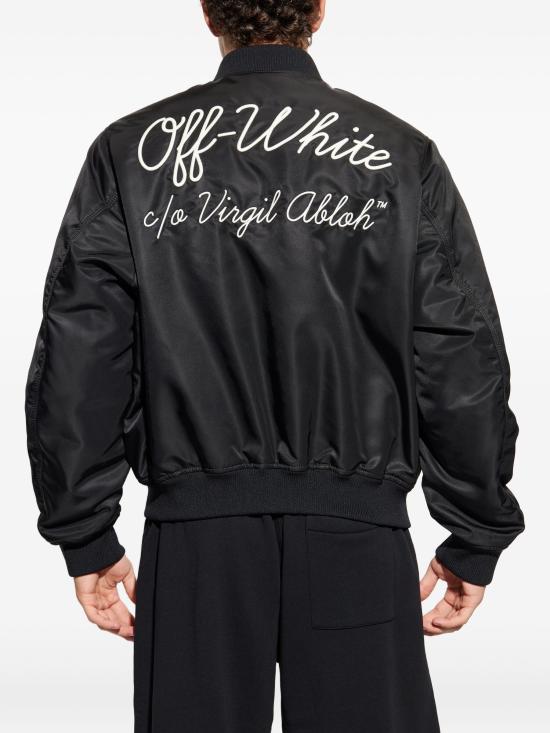 26SS 오프화이트 자켓 OMEH05EC99FAB002 1001 BLACKWHITE - OFF WHITE