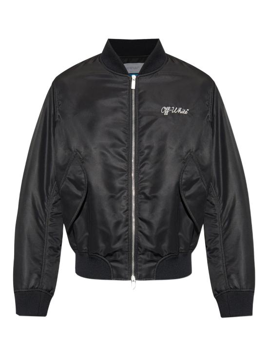 26SS 오프화이트 자켓 OMEH05EC99FAB002 1001 BLACKWHITE