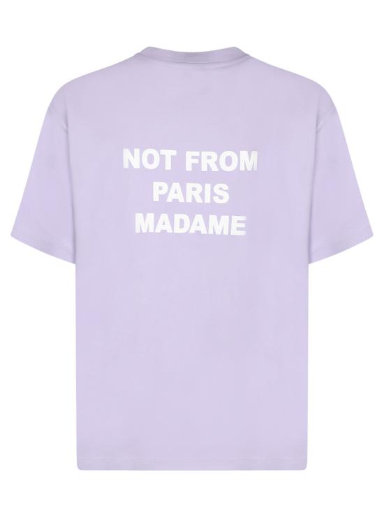 26SS 드롤드무슈 탑 KTS203 CO002 LAV Purple - DROLE DE MONSIEUR