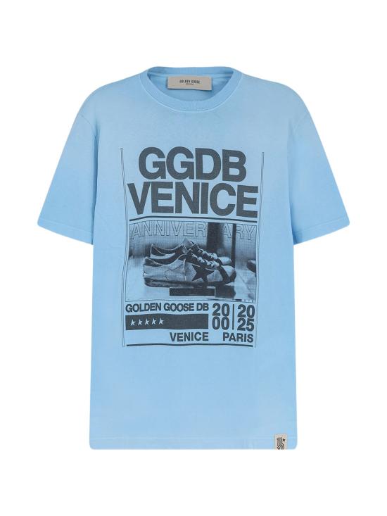 26SS 골든구스 반팔 티셔츠 GMP01220P002368 50977 CRYSTALSEA