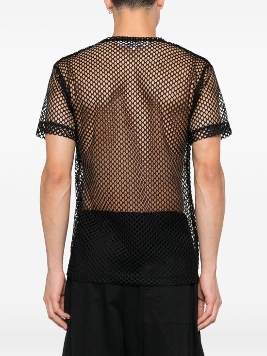 26SS 꼼데가르송 반팔 티셔츠 AXT352051 BLACK - COMME DES GARCONS