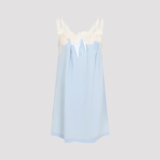 26SS 마르지엘라 미디 원피스 S29DA0010M35863 488 BLUE - MAISON MARGIELA