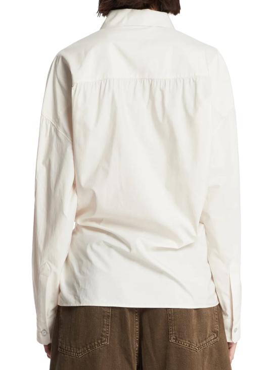 26SS 르메르 스트레이트 칼라 트위스트 셔츠 SH1141LF1500 WH048 NUDE NEUTRALS - LEMAIRE