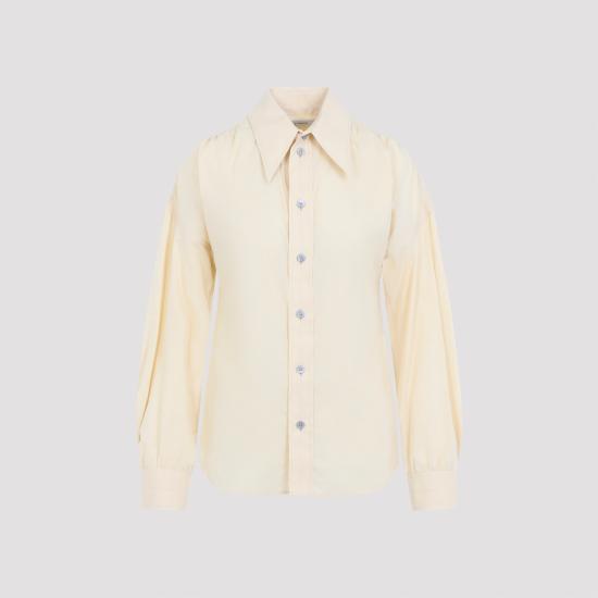 26SS 르메르 셔츠 SH1224LF1389 YE504 YELLOW ORANGE - LEMAIRE