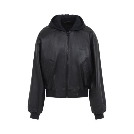 26SS 발렌시아가 자켓 869697TUS06 1000 BLACK