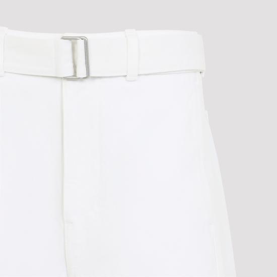 26SS 르메르 트위스트 벨티드 팬츠 PA326LD1070 WH086 WHITE - LEMAIRE