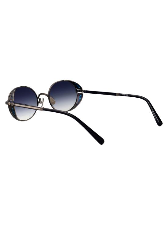 26SS 마츠다 선글라스 M3137 ASBL ANTIQUE SILVER BLUE BLUE GRADIENT - MATSUDA
