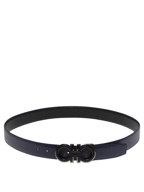 26FW 살바토레 페라가모 가죽 벨트 0770682 BLACK