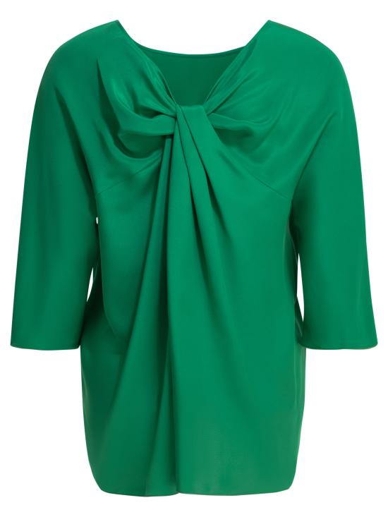 26SS 막스마라 반팔 티셔츠 2611191014600MXEGATTIN009 GREEN - MAX MARA