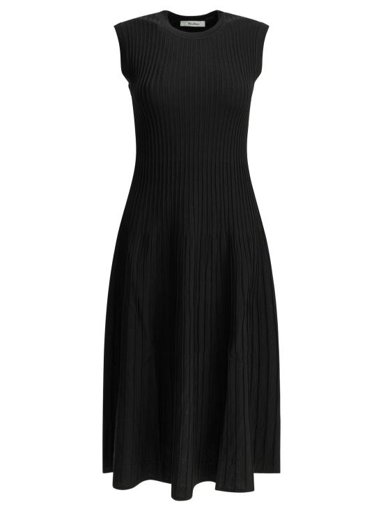 26SS 막스마라 미디 원피스 2611321029600MXPEGIZIO004 BLACK