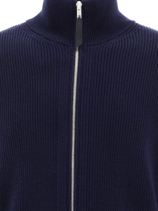 26SS 마르지엘라 니트 집업 가디건 SI1HA0013S17781511F BLUE - MAISON MARGIELA