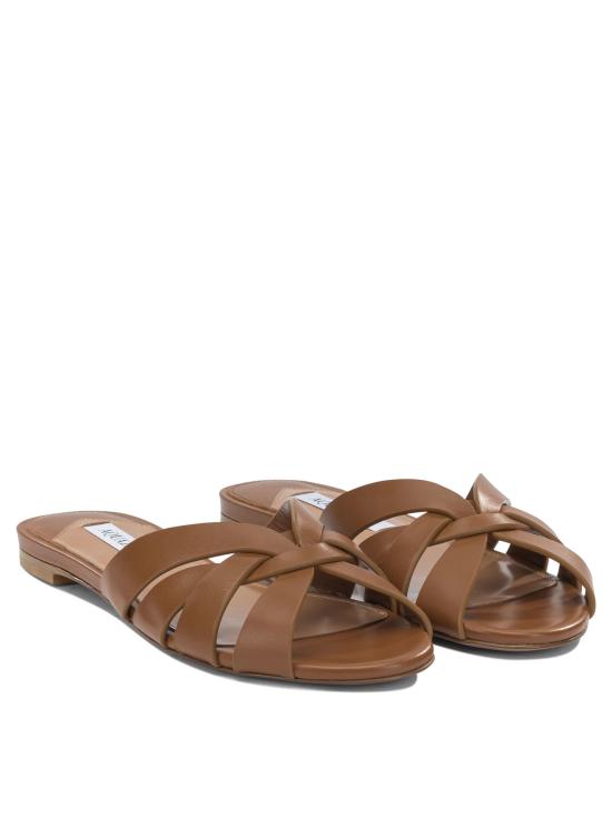 26SS 아쿠아주라 샌들 CPAFLAS0CFITOB BROWN - AQUAZZURA