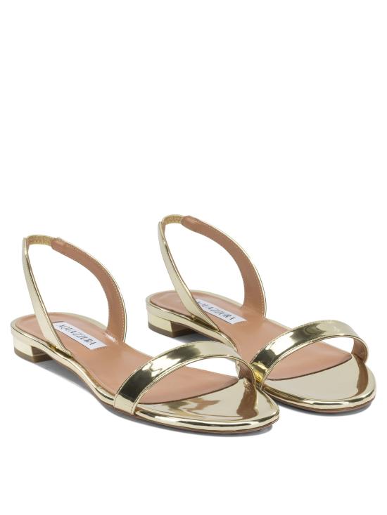 26SS 아쿠아주라 샌들 SNUFLAS0SSYSOG GOLD - AQUAZZURA