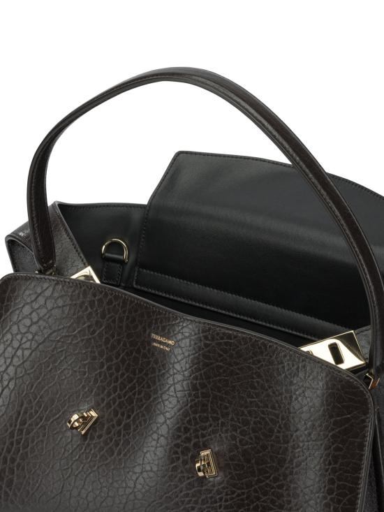 26SS 살바토레 페라가모 토트백 0787834 BROWN - SALVATORE FERRAGAMO