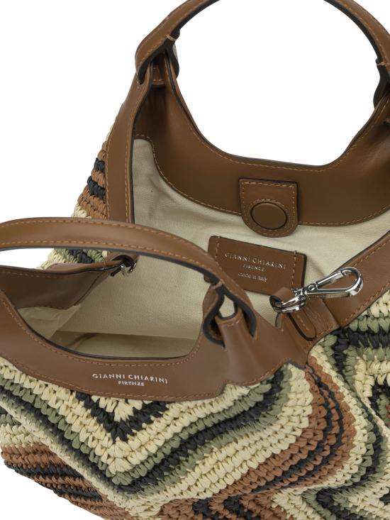 26SS 지아니 끼아리니 토트백 BS12189DIAMIXDUA14580VARWILLOW GREEN - GIANNI CHIARINI