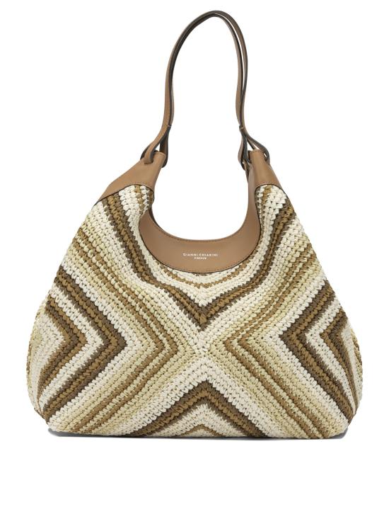 26SS 지아니 끼아리니 숄더백 BS12190DIAMIXDUA11130VARCUOIO BEIGE