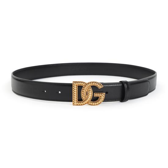 26SS 돌체앤가바나 레귤러 벨트 BE1663AV956 80999 BLACK
