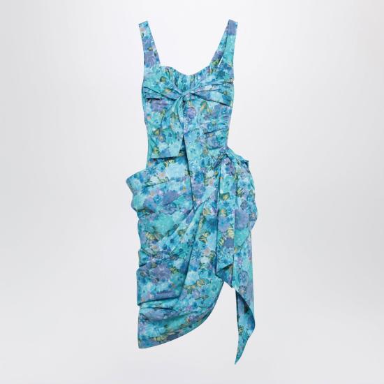 26SS 끌로에 미디 원피스 CH26URO88380 4ZA MULTICOLOR