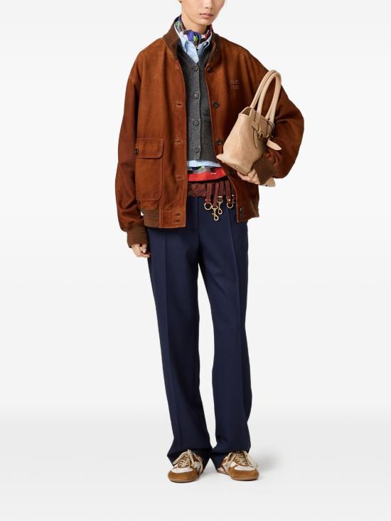 26SS 미우미우 자켓 MPW012OOO19ML F0042 BROWN - MIU MIU