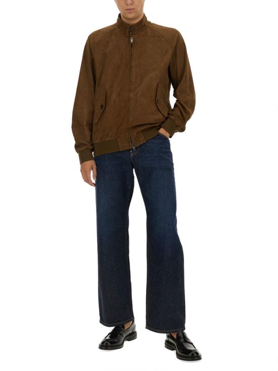 26SS 바라쿠타 G9 레귤러핏 스웨이드 자켓 BRCPS0939UT2623 699 GREEN - BARACUTA