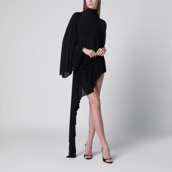 26SS 프란체스코 무라노 미디 원피스 DR560T06 999 BLACK