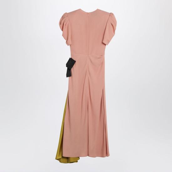 26SS 발렌티노 가라바니 미디 원피스 8B0VAK679W5 4HN PINK - VALENTINO GARAVANI