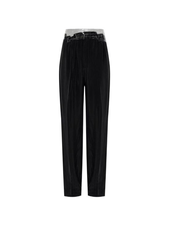26SS 마르지엘라 스트레이트 팬츠 S29KA0401M35901 900 BLACK