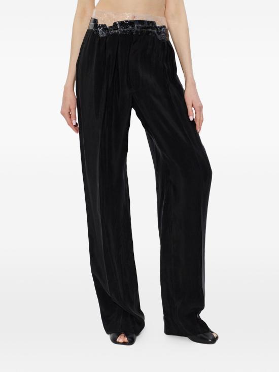 26SS 마르지엘라 스트레이트 팬츠 S29KA0401M35901 900 BLACK - MAISON MARGIELA