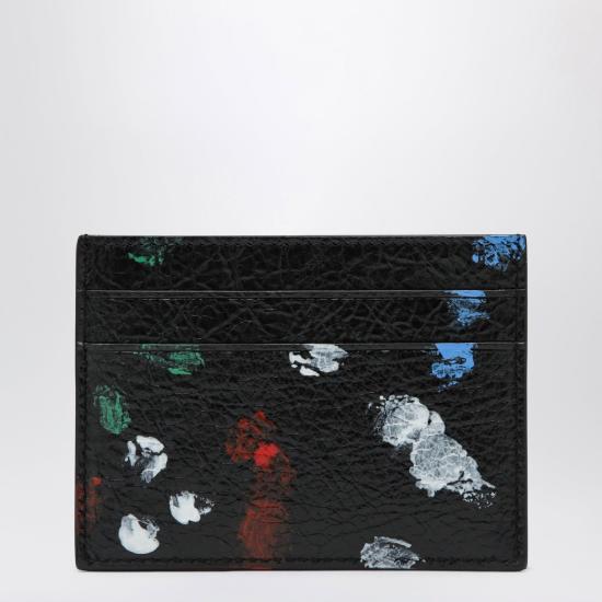 26SS 발렌시아가 캐쉬 카드 홀더 5943092ACJM 8486 BLACK - BALENCIAGA