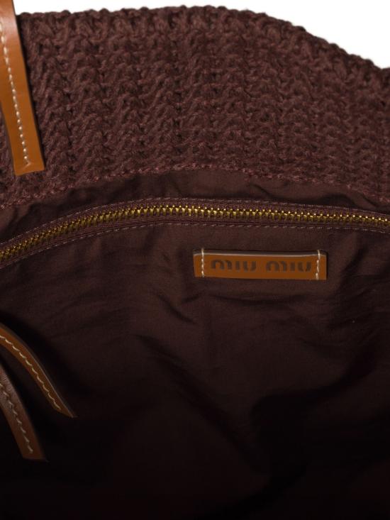 26SS 미우미우 숄더백 5BG228OO12DO3 F04EM BROWN - MIU MIU