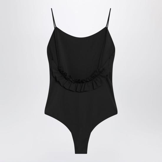 26SS 자크뮈스 카바나 러플 원피스 수영복 OPW00050AW00096 990 BLACK - JACQUEMUS