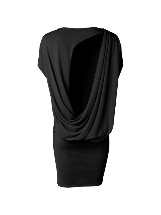 26SS 자크뮈스 미디 원피스 DRW00847AJ00253 990 BLACK - JACQUEMUS