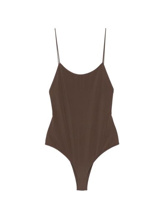 26SS 자크뮈스 카바나 러플 원피스 수영복 OPW00050AW00096 850 BROWN