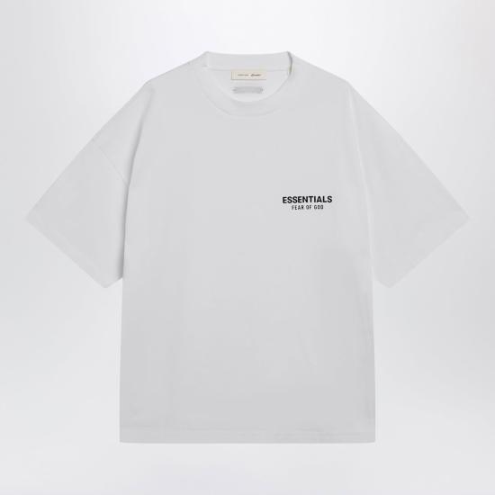 26SS 피어오브갓 반팔 티셔츠 125AS264173F BW WHITE