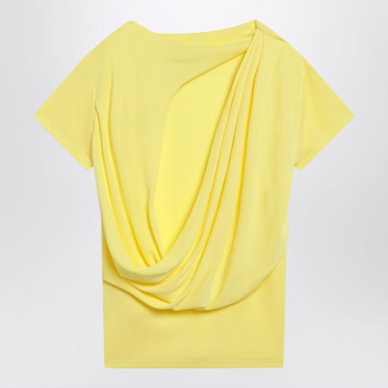 26SS 자크뮈스 반팔 티셔츠 TOW00912AJ00253 250 YELLOW - JACQUEMUS