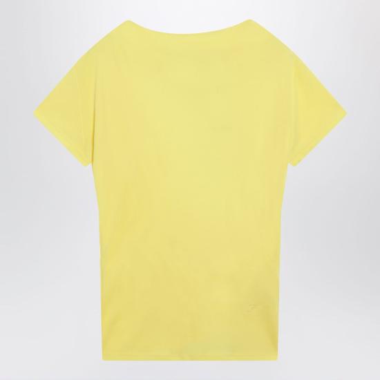 26SS 자크뮈스 반팔 티셔츠 TOW00912AJ00253 250 YELLOW