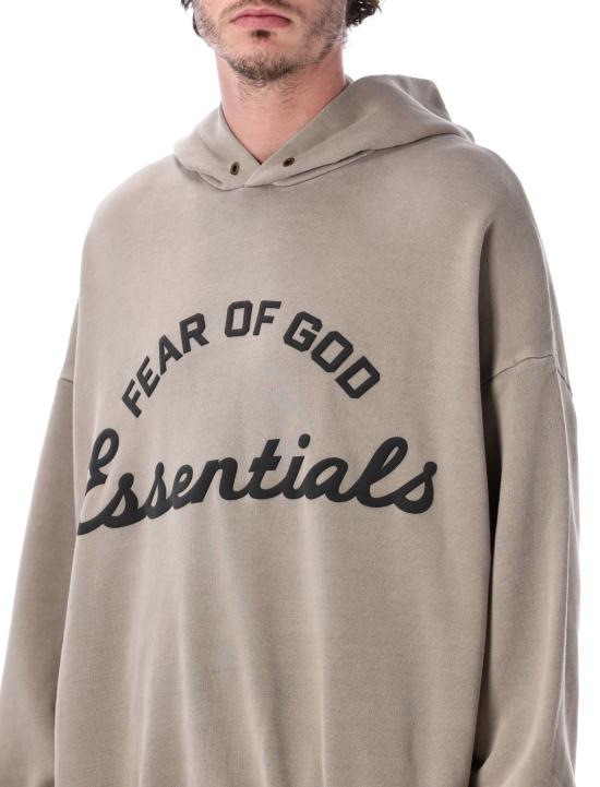 26SS 피어오브갓 후드 티셔츠 192SP264463F FS GREY - FEAR OF GOD