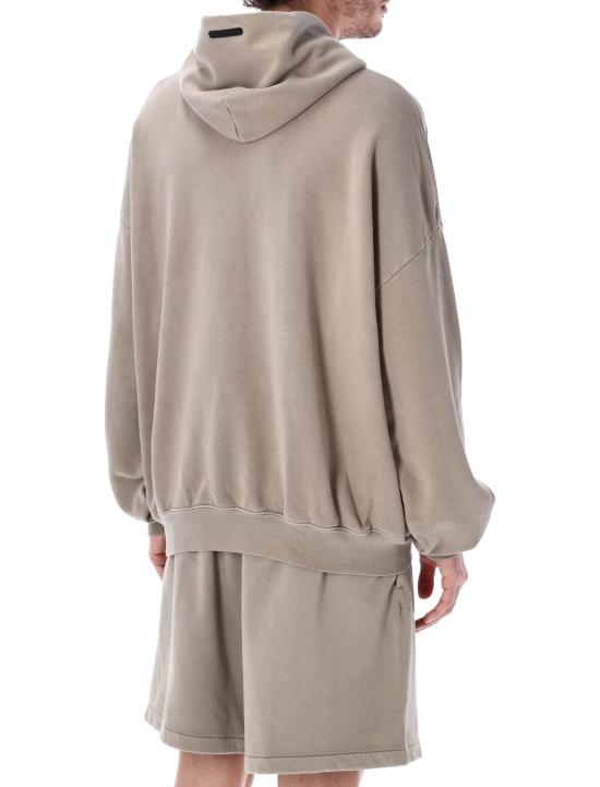 26SS 피어오브갓 후드 티셔츠 192SP264463F FS GREY - FEAR OF GOD
