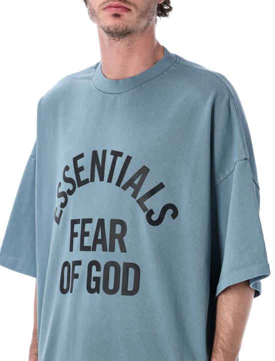 26SS 피어오브갓 반팔 티셔츠 125SP262003F FC LIGHT BLUE - FEAR OF GOD